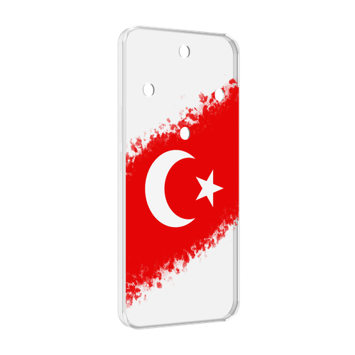 Чехол MyPads флаг Турции для Honor Magic 5 Lite / Honor X9a задняя-панель-накладка-бампер