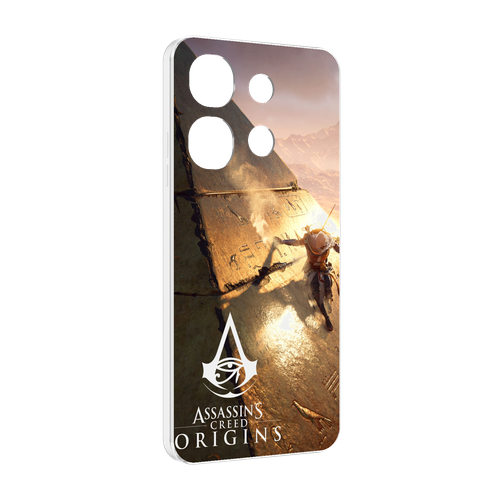 Чехол MyPads Assassin's Creed Origins для Tecno Spark Go 2023 (BF7) / Tecno Smart 7 задняя-панель-накладка-бампер чехол mypads assassin s creed origins для tecno spark 9 pro spark 9t задняя панель накладка бампер
