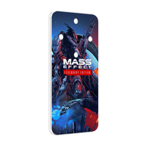 Чехол MyPads Mass Effect Legendary Edition для Honor Magic 5 Lite / Honor X9a задняя-панель-накладка-бампер