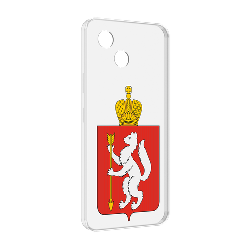 Чехол MyPads герб-свердловская-область-екатеринбург для Honor Play 30 задняя-панель-накладка-бампер