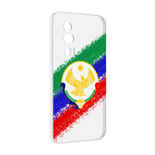 Чехол MyPads герб флаг Дагестана для Xiaomi Redmi K60 задняя-панель-накладка-бампер