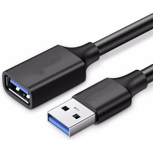 Кабель удлинительный USB3.0 Am-Af 3m Telecom черный (TUS708-3M) кабель удлинительный usb3 0 am af 1m telecom черный tus708 1m vcom кабель telecom 1 м tus708 1m