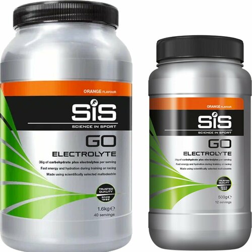 фото Изотоник science in sport (sis) go electrolyte powder 1x500 г, 1x1600 г, апельсин