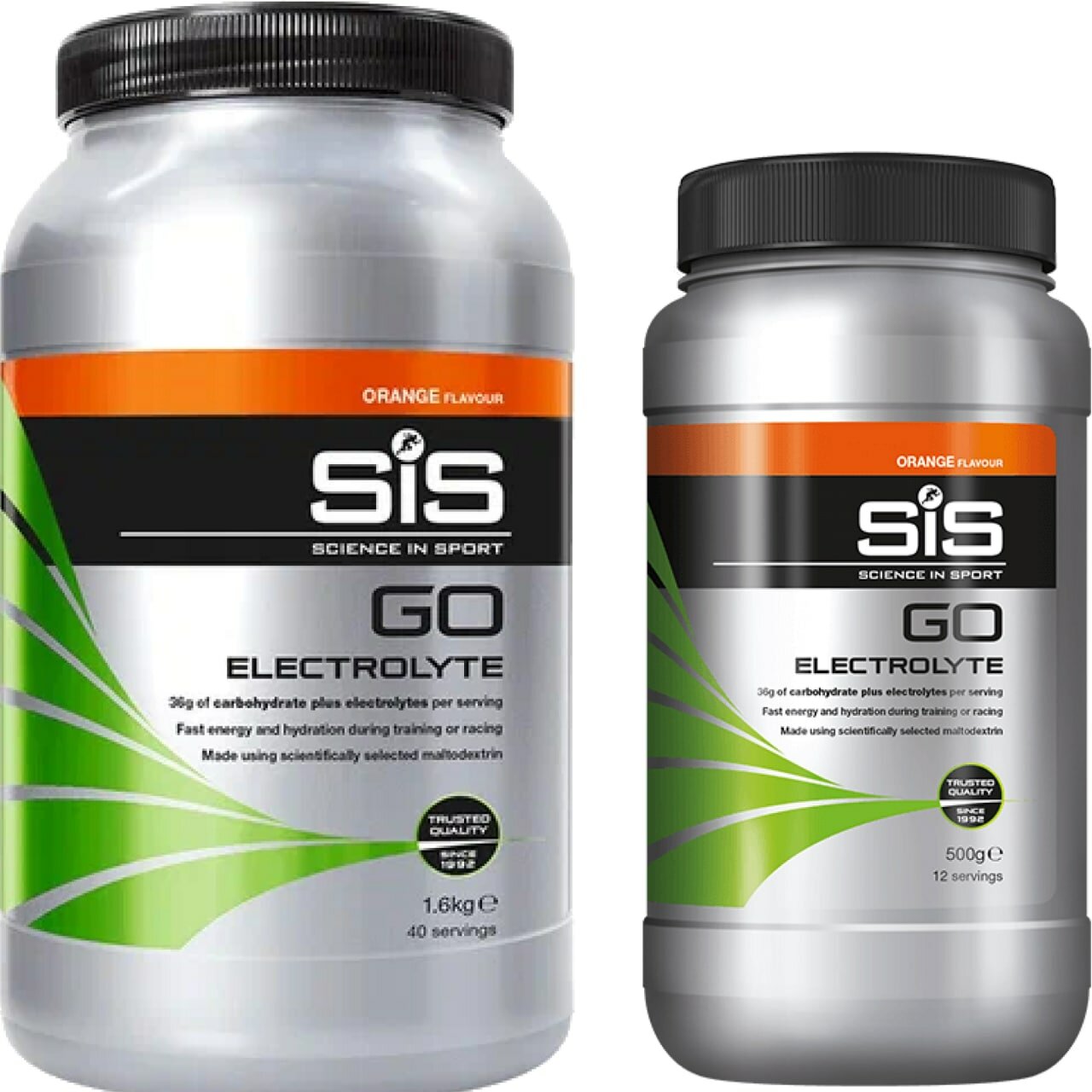 Изотоник SCIENCE IN SPORT (SiS) GO Electrolyte Powder 1x500 г, 1x1600 г, Апельсин