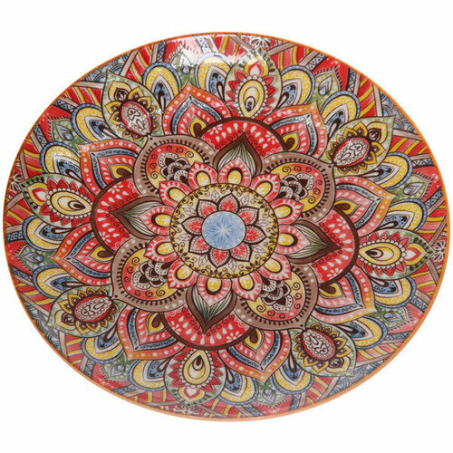 Тарелка керамическая «Марракеш» оранж 20,5*2,5см