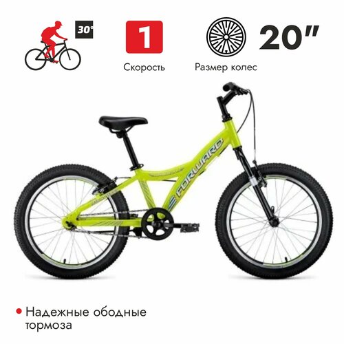 Велосипед Forward Comanche 10 20 светло-зеленыйбелый 1799000₽