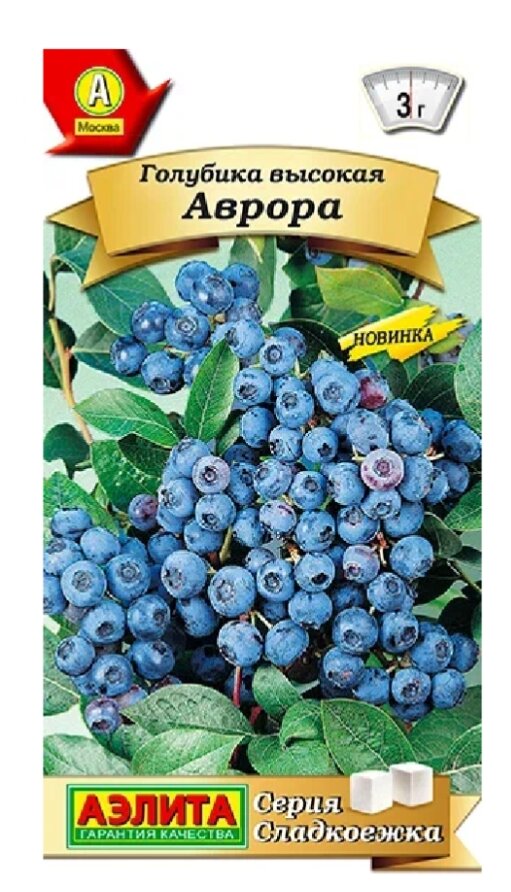 Семена Голубика Аврора (0.01г)