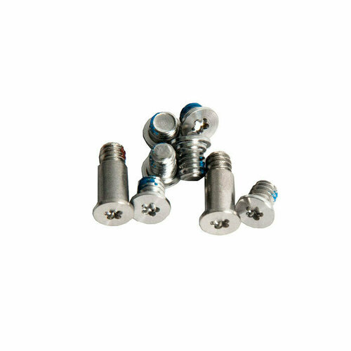 set of screws набор винтов нижней части корпуса 8шт для apple macbook 12 retina a1534 early 2015 early 2016 silver серебро Набор винтов нижней части корпуса 8 штук для MacBook 12 Retina A1534 Early 2015 - Mid 2017, Silver / Серебро