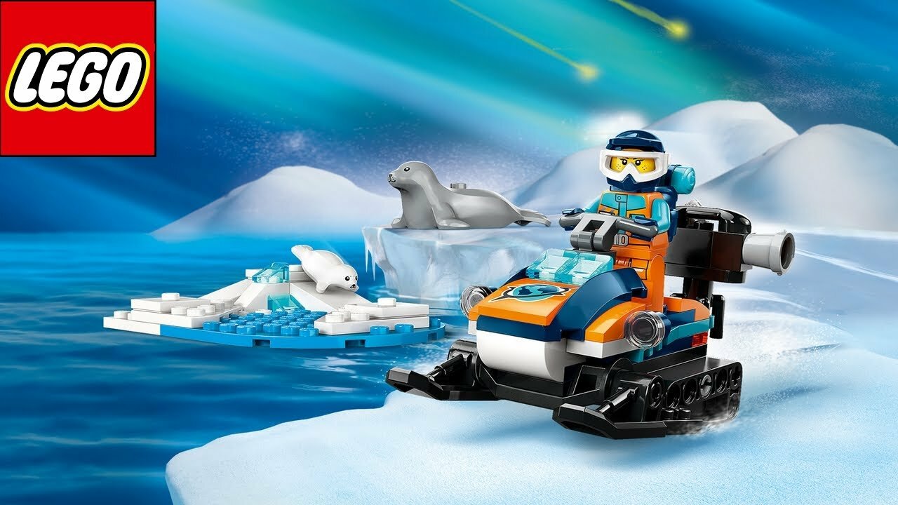 LEGO City Снегоход «Исследователь Арктики» 60376 - фото №9