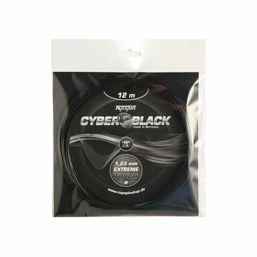 фото Теннисная струна topspin cyber black tocbl12-16 (толщина: 130) topspinsport