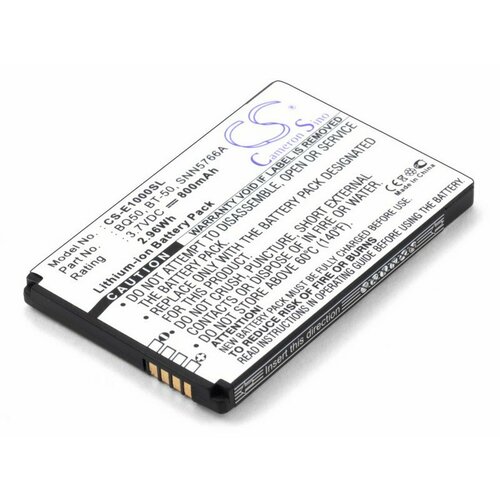 Аккумулятор Cameron Sino CS-E1000SL для Motorola BQ50, BT50, SNN5771A, SNN5804A (800mAh)