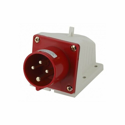 VS-16-3P-PE-IP44 Вилка ЭРА VS-16-3P-PE-IP44 стационарная 514 3Р+РЕ 16А 380В IP44, цена за 1 шт