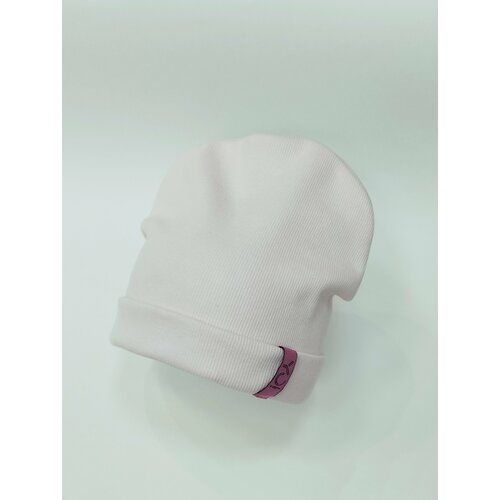 фото Шапка бини мой ангелок, размер 54-56, розовый