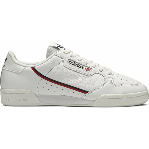 Кроссовки adidas, размер 43 1/3 EU, белый кроссовки adidas originals continental 80 cloud white scarlet collegiate navy 44 eu