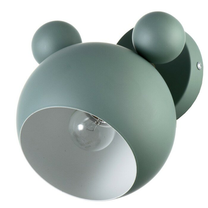 фото BayerLux Бра "Барни" Е27 40Вт зеленый 20х20х20см