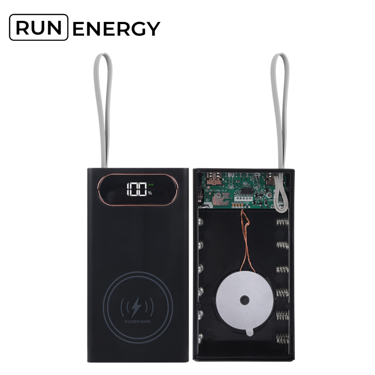 Корпус Run Energy для Power Bank 10W/5W 12x18650 (L12)