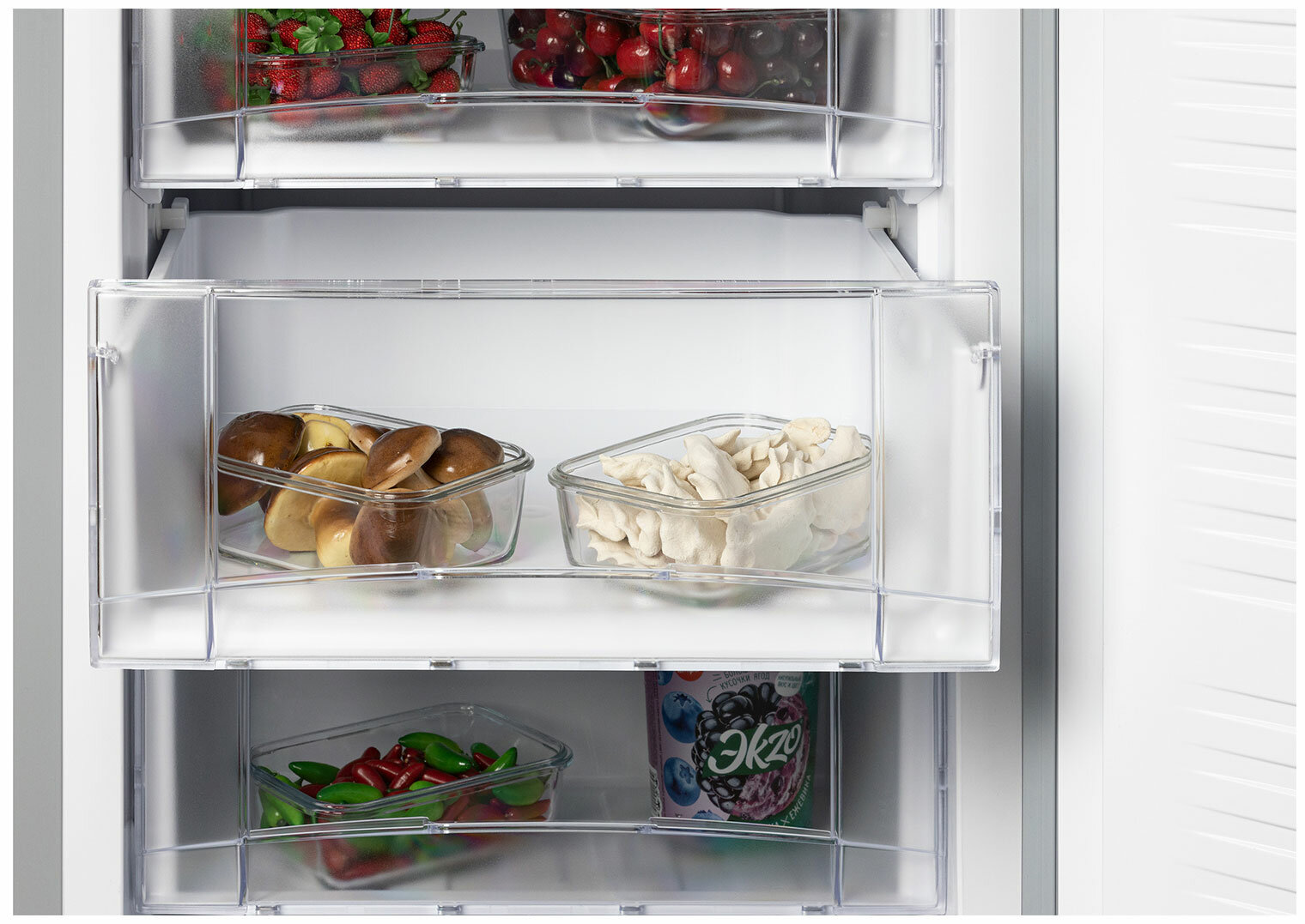 Холодильник NORDFROST NRB 134 S двухкамерный, 338 л объем, серебристый - фотография № 8