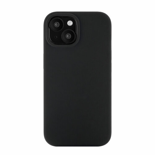 Силиконовый чехол Ubear для Apple iPhone 15, Touch Mag Case, MagSafe, черный