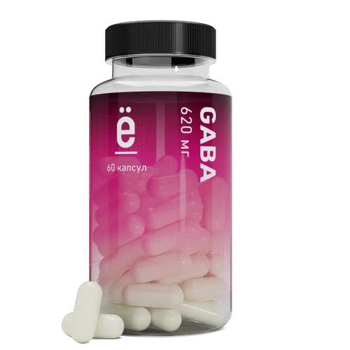 фото Аминокислота ё|батон gaba 500 мг, нейтральный, 60 шт.
