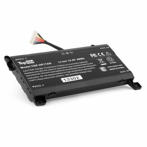 Аккумулятор для ноутбука HP 17-AN. 14.4V 5700mAh. PN: FM08 аккумулятор для ноутбука hp omen 17 an013tx fm08 14 8v 4400mah