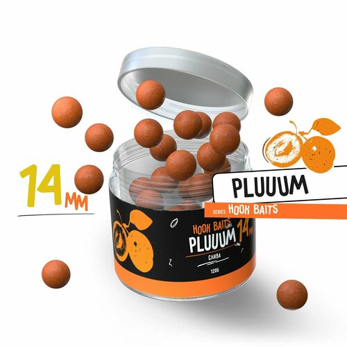 фото Бойлы насадочные carptoday baits plum (слива) (14 мм), бойлы рыболовные, карповая рыбалка, прикормка для рыб