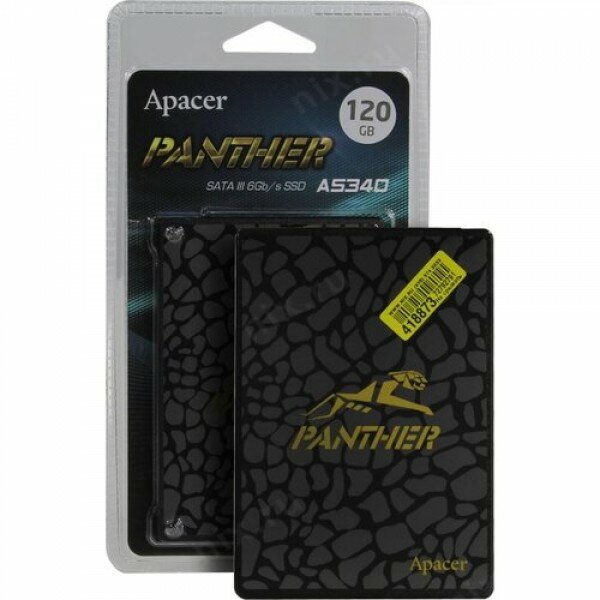 Твердотельный накопитель Apacer PANTHER 120 ГБ SATA AP120GAS340G-1