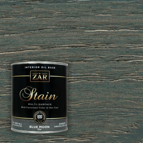 Морилка по дереву на масляной основе ZAR Interior Oil Base Stain 946 мл Голубая луна 50912