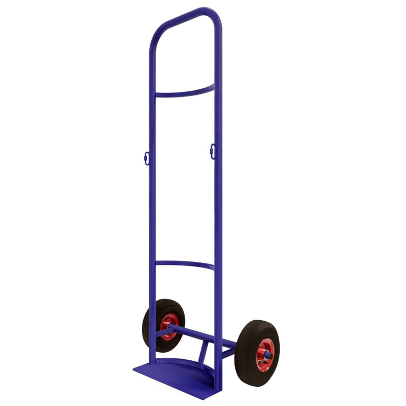 фото Тележка для газового баллона ПР-1 (фиксация баллона цепь)