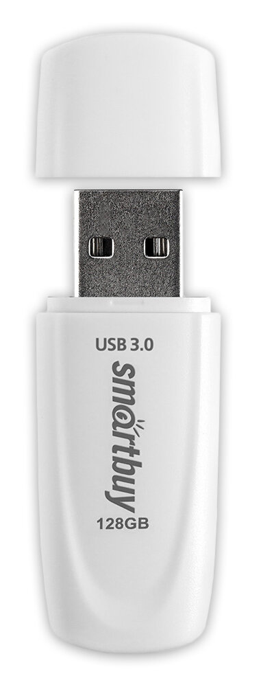 Флеш-накопитель USB 30/31 SmartBuy 128GB Scout (SB128GB3SCW) белый