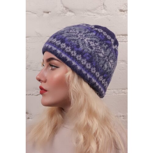 фото Шапка freyja, размер 56/60, белый, голубой