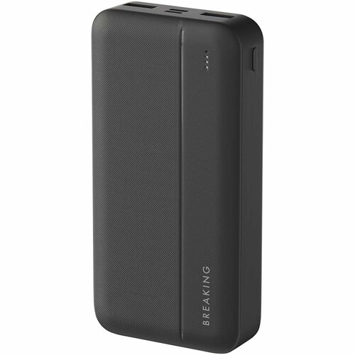 Внешний аккумулятор Breaking P208, 2USB, 20000 mAh, 2.4A (Черный)