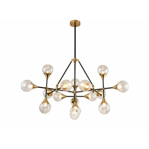 Подвесная люстра Elvan LU-173/16-G9-BkGlCl