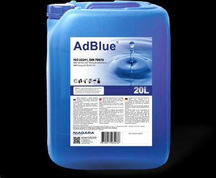 Жидкость для системы дизел. двиг. AdBlue (20 кг.) /Мочевина/ для систем SCR Евро 4,5,6