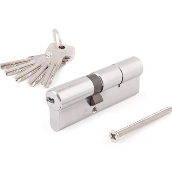 Цилиндр (Личинка замка) Abus D6N 110мм(50/60), никель, ключ/ключ