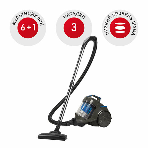 Пылесос REDMOND RV-C337 серыйголубой 1159000₽