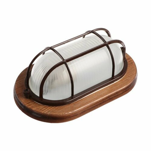 Светильник НБО 04-60-022 УХЛ3 60Вт Е27 220В IP54 решетка орех 2015₽