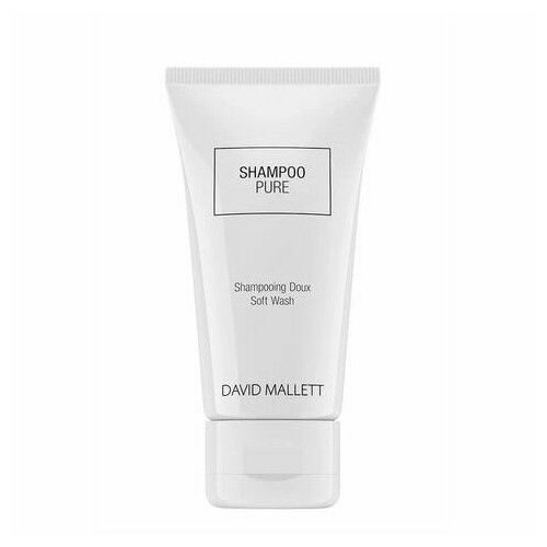 DAVID MALLETT - Shampoo Pure 50 ml - питательный шампунь для сияния волос