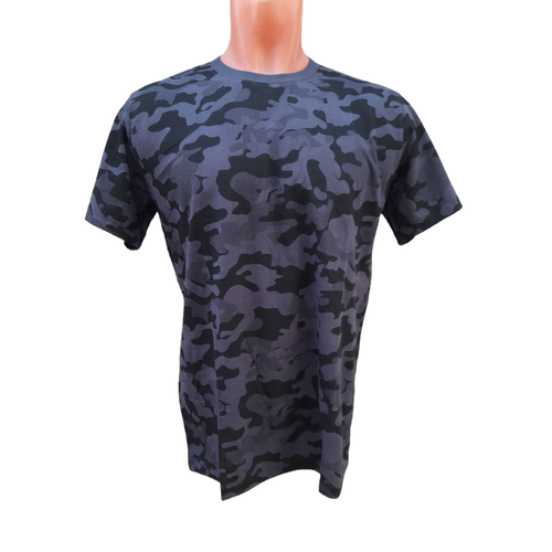 фото Футболка fayz-m, размер 54, черный, серый