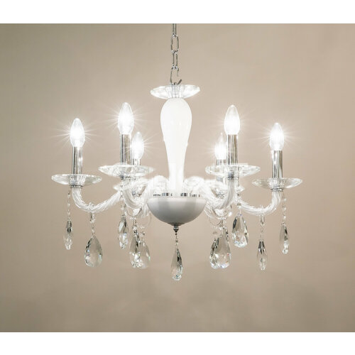 Люстра подвесная 601/6 White