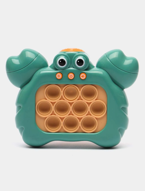 Электронный поп ит краб / игрушка антистресс pop-it сипмпл димпл (интерактивная игрушка для детей)