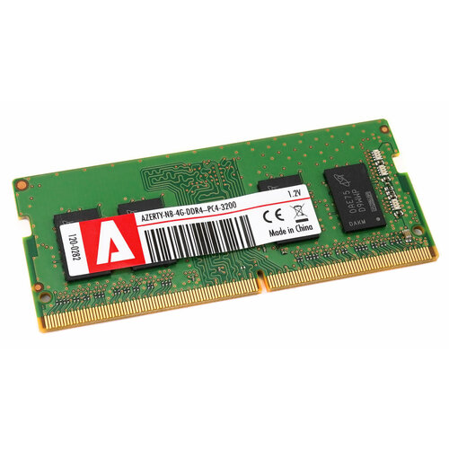 Модуль памяти Azerty SODIMM 4Gb DDR4 3200 MHz 183000₽