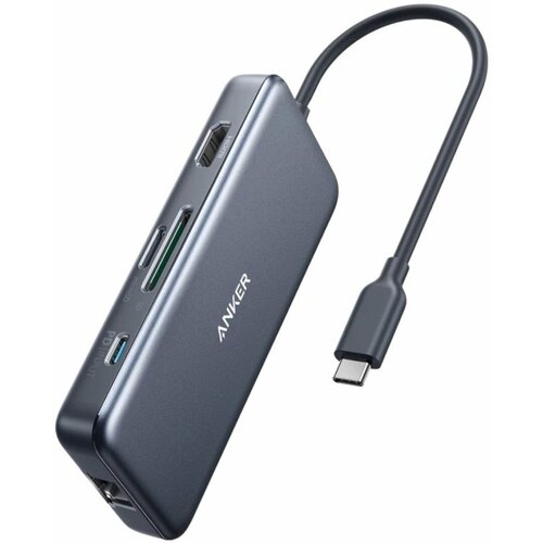 USB Type-C адаптер Anker PowerExpand+ 7in1 USB Type-C Ethernet Hub A8352