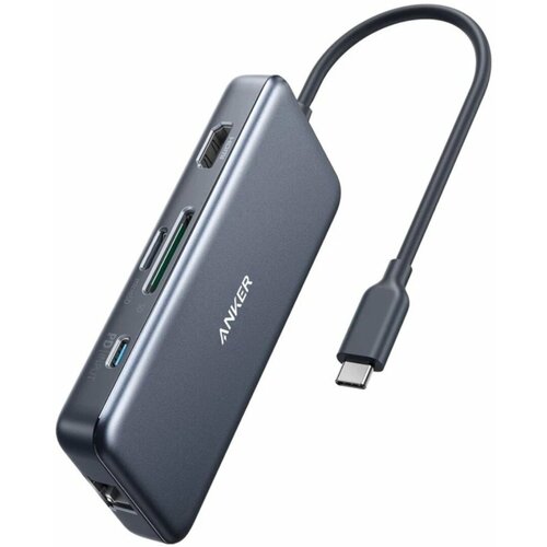 USB Type-C адаптер Anker PowerExpand 7in1 USB Type-C Ethernet Hub A8352 579000₽