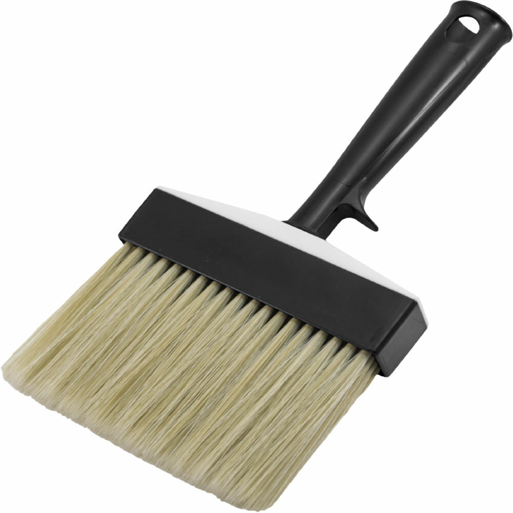 фото Кисть ракля decor 760-070 30х70мм светлая щетина, пластмассовая ручка