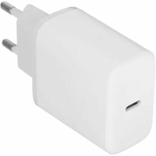 Сетевое зарядное устройство Axxa 20W, USB-C, белый