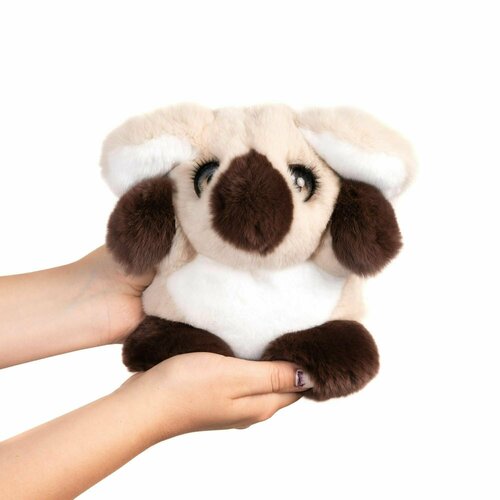 Мягкая игрушка Коала Holich Toys из натурального меха кролика рекс, мягкие игрушки, игрушки для детей, детские игрушки, игрушки для девочек, игрушки для мальчиков