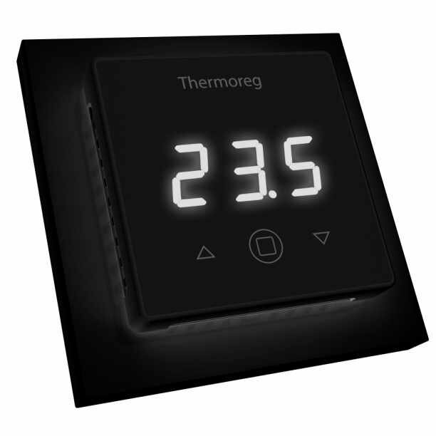 Терморегулятор Thermoreg TI-300 с дисплеем чёрный - фотография № 2