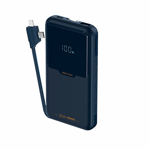 Аккумулятор внешний Remax RPP-298 Rejie 10000mAh цвет синий 313400₽