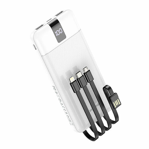 Аккумулятор внешний Borofone BJ20 Mobile 10000mAh цвет белый 105900₽