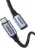 Кабель Ugreen US372 USB-C - USB-C, Gen2, 5 A, 0,5 м, черный